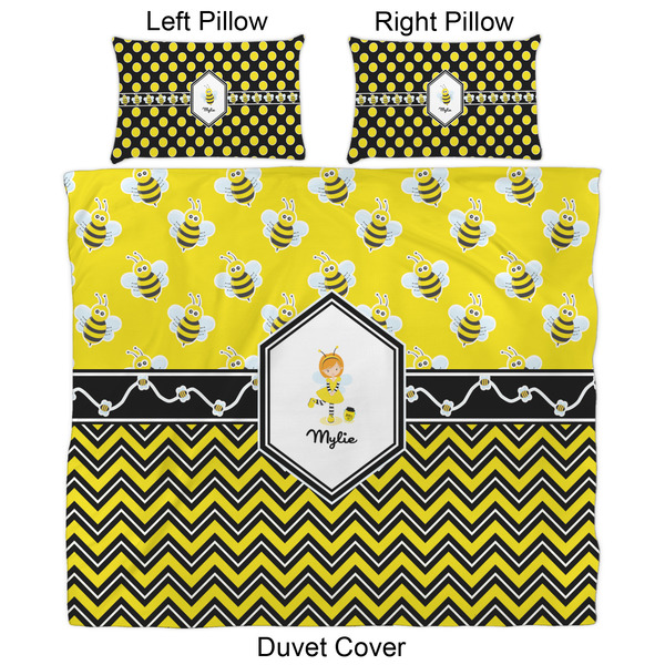 Buzzing Bee Duvet Cover Set - King - Approval