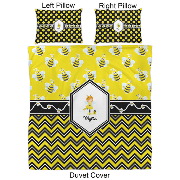 Buzzing Bee Duvet Cover Set - Queen - Approval