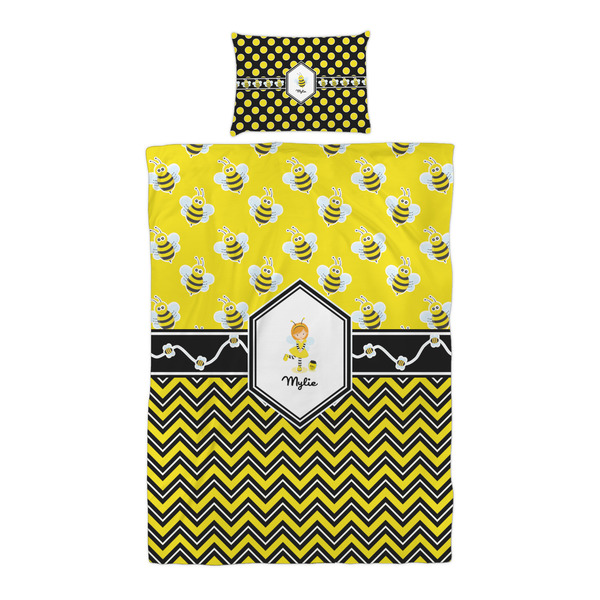Buzzing Bee Duvet Cover Set - Twin XL - Alt Approval