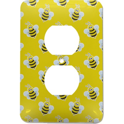 Buzzing Bee Electric Outlet Plate (Personalized)