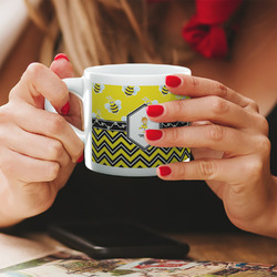 Buzzing Bee Double Shot Espresso Cup - Single (Personalized)