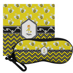 Buzzing Bee Eyeglass Case & Cloth (Personalized)