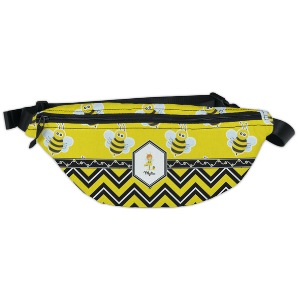 Custom Buzzing Bee Fanny Pack - Classic Style (Personalized)