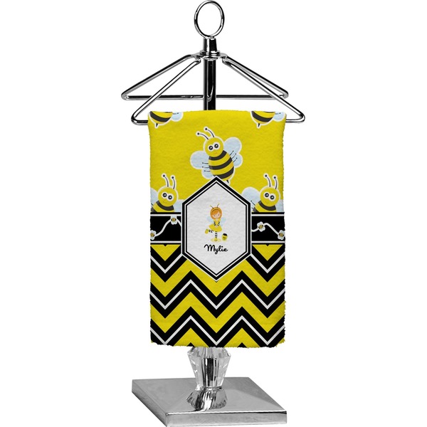 Custom Buzzing Bee Finger Tip Towel - Full Print (Personalized)