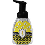 Buzzing Bee Foam Soap Bottle - Black (Personalized)
