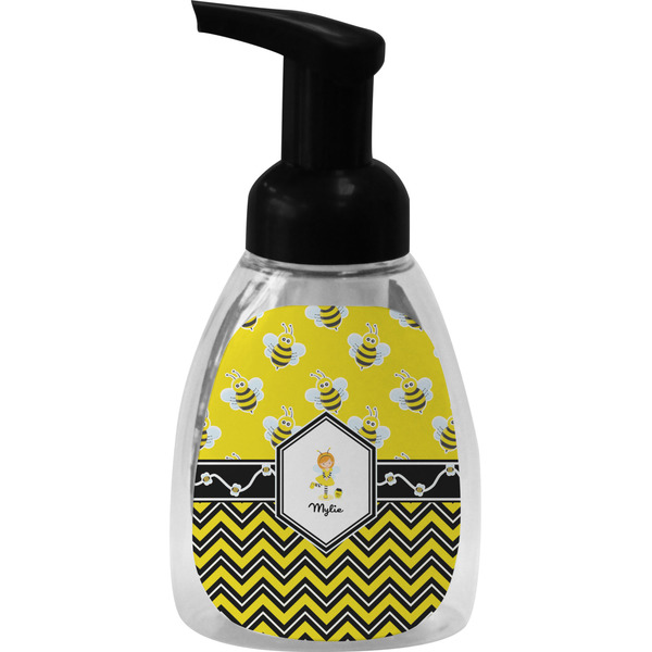 Custom Buzzing Bee Foam Soap Bottle (Personalized)