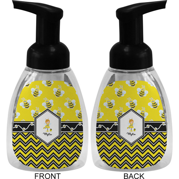 Buzzing Bee Foam Soap Bottle (Front & Back)