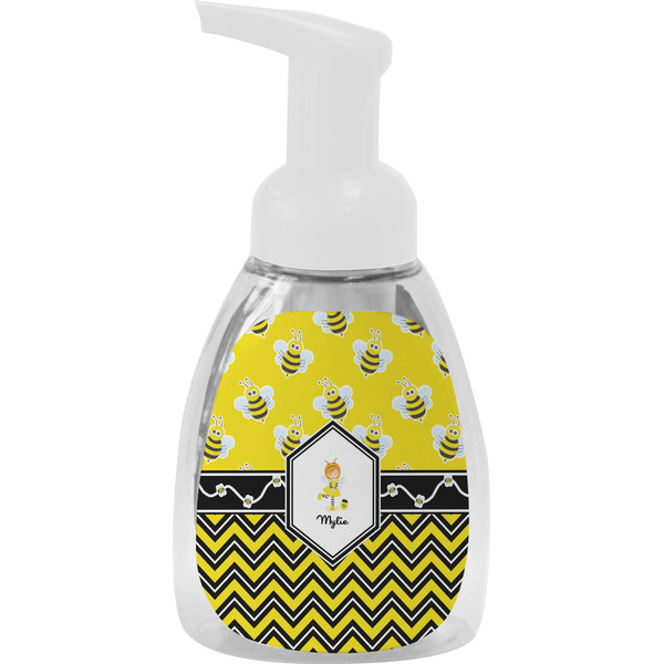 Custom Buzzing Bee Foam Soap Bottle (Personalized)