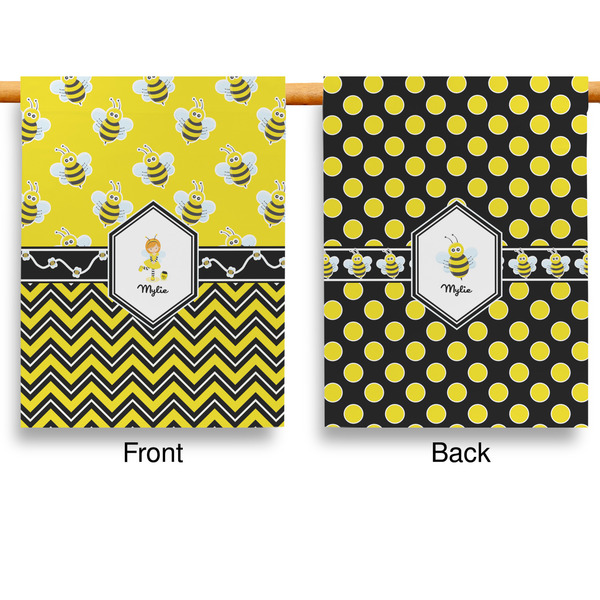 Buzzing Bee Garden Flags - Large - Double Sided - APPROVAL