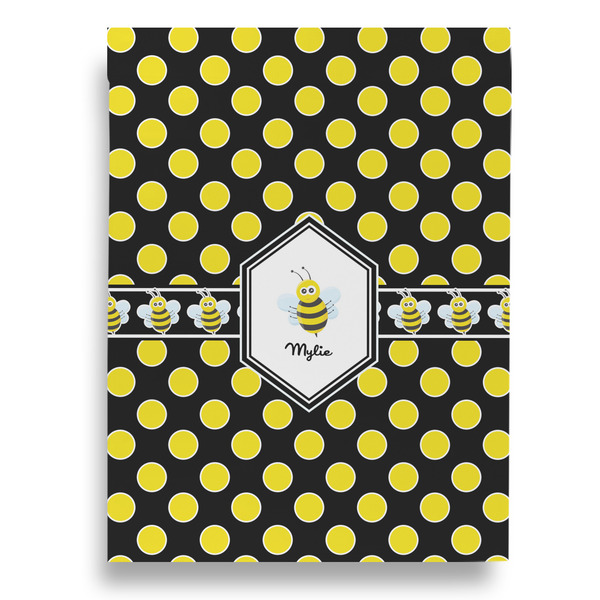Buzzing Bee Garden Flags - Large - Double Sided - BACK