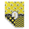 Buzzing Bee Garden Flags - Large - Double Sided - FRONT FOLDED