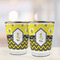 Buzzing Bee Glass Shot Glass - with gold rim - LIFESTYLE