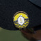 Buzzing Bee Golf Ball Marker Hat Clip - Gold - On Hat