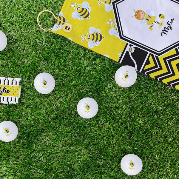 Buzzing Bee Golf Balls - Generic - Set of 12 - LIFESTYLE