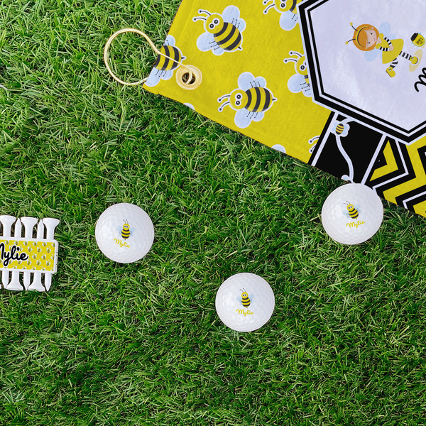 Buzzing Bee Golf Balls - Generic - Set of 3 - LIFESTYLE