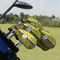 Buzzing Bee Golf Club Cover - Set of 9 - On Clubs