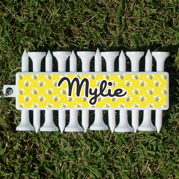 Custom Buzzing Bee Golf Tees & Ball Markers Set (Personalized)