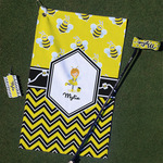 Buzzing Bee Golf Towel Gift Set (Personalized)