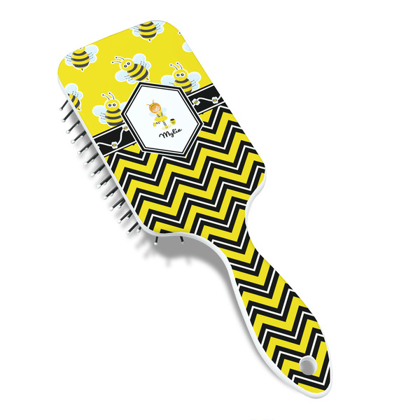 Buzzing Bee Hair Brush - Angle View