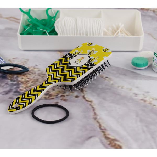 Buzzing Bee Hair Brush - In Bathroom