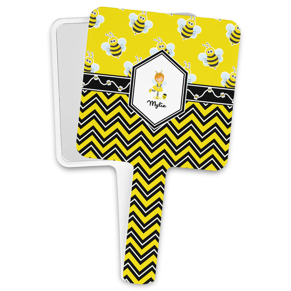 Custom Buzzing Bee Hand Mirror (Personalized)