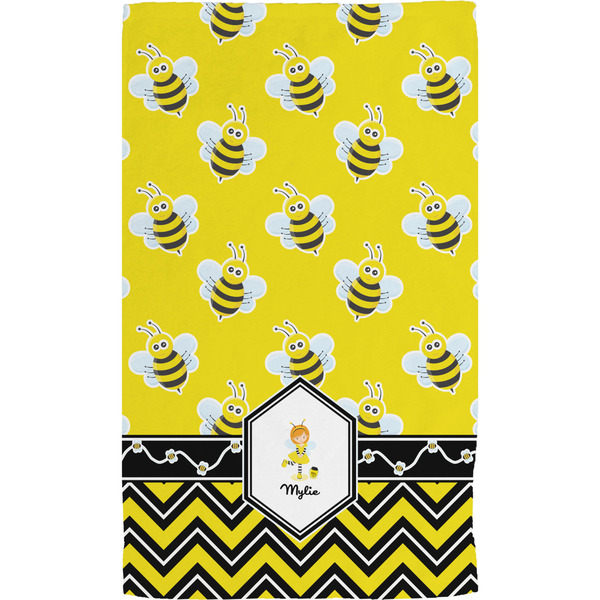 Buzzing Bee Hand Towel (Personalized)