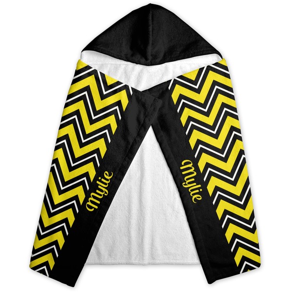 Buzzing Bee Hooded Towel - Folded