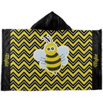 Buzzing Bee Kids Hooded Towel (Personalized)