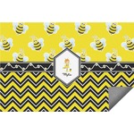 Buzzing Bee Indoor / Outdoor Rug - 8'x10' (Personalized)