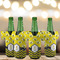 Buzzing Bee Jersey Bottle Cooler - Set of 4 - LIFESTYLE