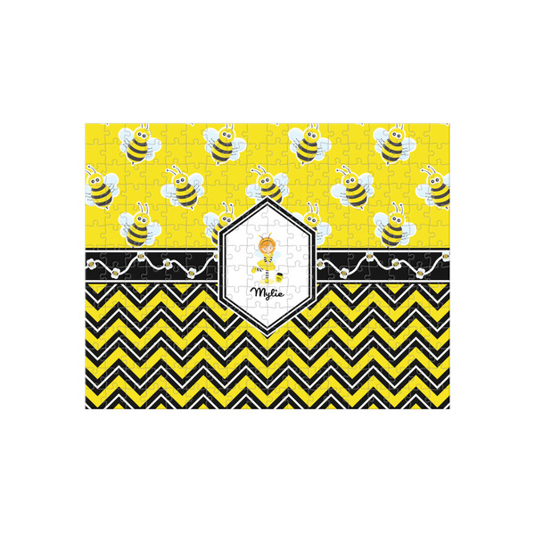 Custom Buzzing Bee 252 pc Jigsaw Puzzle (Personalized)
