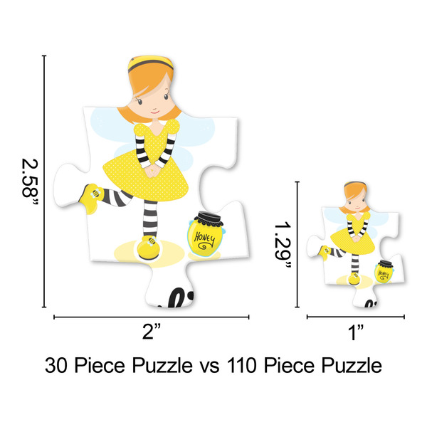 Buzzing Bee Jigsaw Puzzle - Piece Comparison
