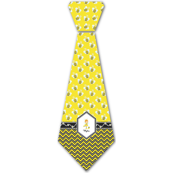 Custom Buzzing Bee Iron On Tie - 4 Sizes w/ Name or Text