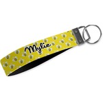 Buzzing Bee Webbing Keychain Fob - Large (Personalized)