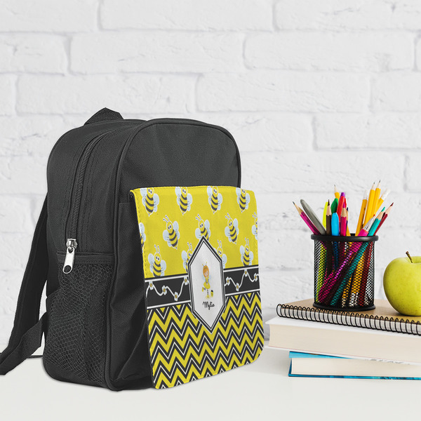 Buzzing Bee Kid's Backpack - Lifestyle