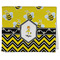 Buzzing Bee Kitchen Towel - Poly Cotton - Folded Half