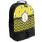 Buzzing Bee Large Backpack - Black - Angled View