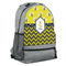 Buzzing Bee Large Backpack - Gray - Angled View