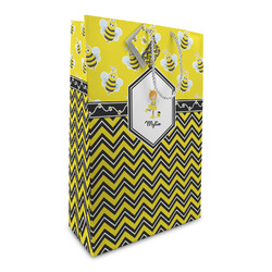 Buzzing Bee Large Gift Bag (Personalized)
