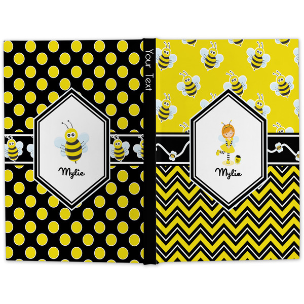 Buzzing Bee Large Hard Cover Journal - Apvl