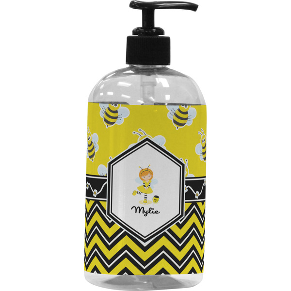 Custom Buzzing Bee Plastic Soap / Lotion Dispenser (Personalized)