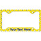 Buzzing Bee License Plate Frame - Style C