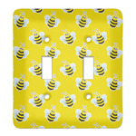 Buzzing Bee Light Switch Cover (2 Toggle Plate)