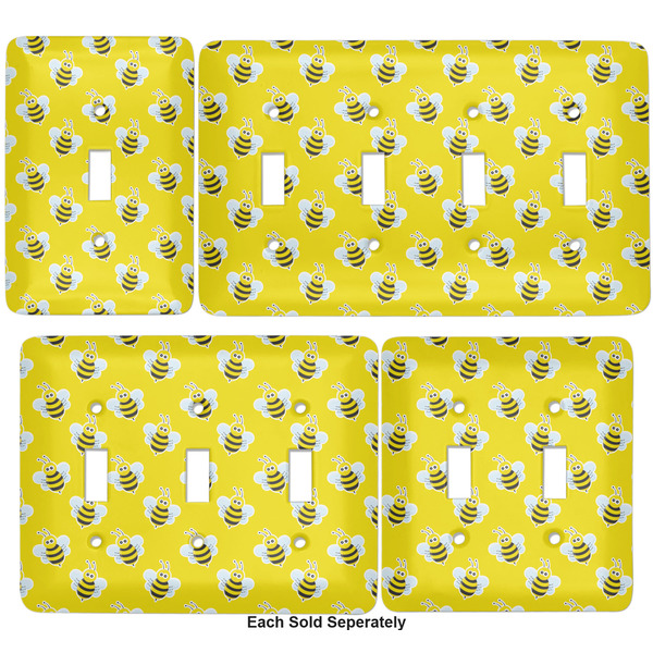 Buzzing Bee Light Switch Covers all sizes