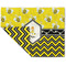 Buzzing Bee Linen Placemat - Folded Corner (double side)