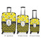 Buzzing Bee Luggage Bags all sizes - With Handle
