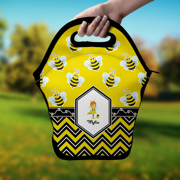 Buzzing Bee Lunch Bag - Hand