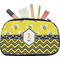 Buzzing Bee Makeup / Cosmetic Bag - Medium (Personalized)