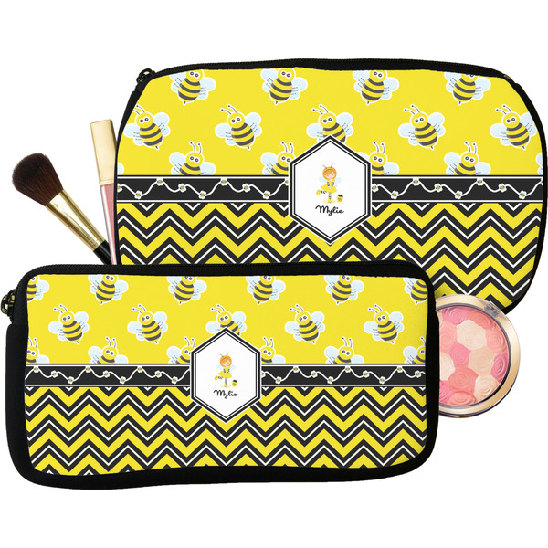 Buzzing Bee Makeup / Cosmetic Bags (Select Size)
