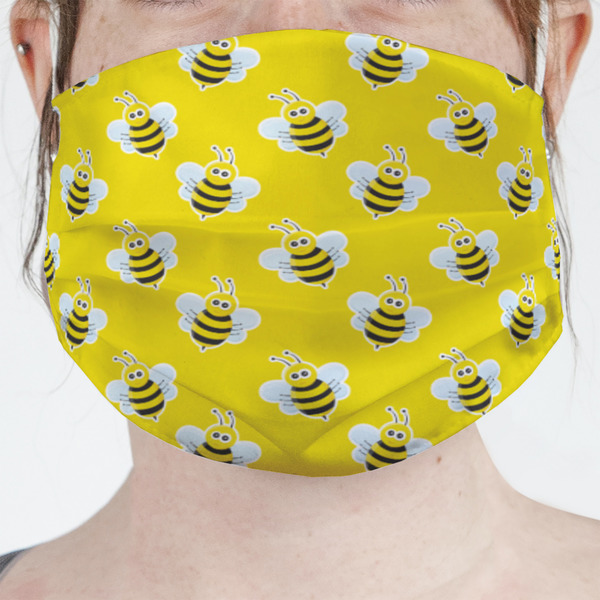 Custom Buzzing Bee Face Mask Cover